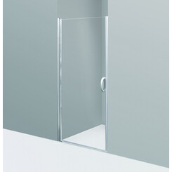 Душевая дверь Am.Pm Bliss L W53S-D80-000CT (80 см, стекло прозрачное, профиль хром), фото 