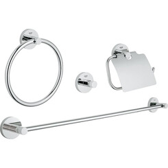 Набір аксесуарів 4 в 1 Grohe Essentials 40776001, фото 