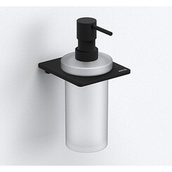 Дозатор для мыла Sonia S-Cube Black 173044, фото 