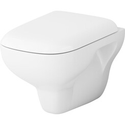 Безободковый подвесной унитаз Am.Pm Like Flashclean C801700SC (с сиденьем микролифт), фото 