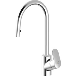 Смеситель для кухни Am.Pm Like F8012000 (с выдвижной лейкой), фото 