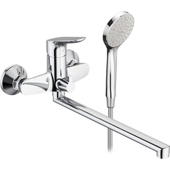 Смеситель для ванны RedBlu Origin Bit 779500000 (с лейкой и шлангом), фото 