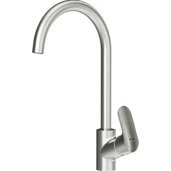 Смеситель для кухни Am.Pm Like F8007711 (сатин, на две воды), фото 