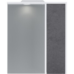 Зеркальный шкаф Am.Pm Gem S M91MPR0601BF38 (60x72 см, белый/серый, распашной, правый, с подсветкой), фото 