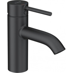 Смеситель для умывальника Kludi Bozz 382663976 (черный, с донным клапаном), фото 