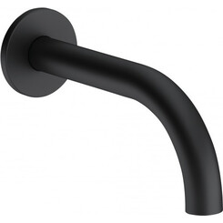 Вилив для ванни Kludi Bozz 3850539 (16 см, чорний, прихованого монтажу), фото 