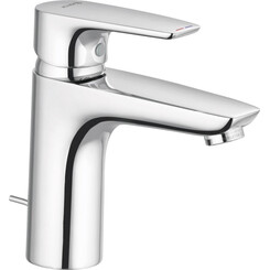 Смеситель для умывальника Kludi Pure And Solid 342900575 (с донным клапаном), фото 