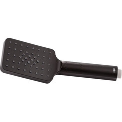 Лейка для душа Qtap Rucni QTRUCA121N3KBB (черная, трехрежимная), фото 