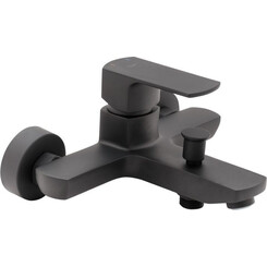 Смеситель для ванны Qtap Lipno QTNH3023101DCB (черный), фото 