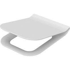 Сидіння для унітазу Soft Close Ultra Slim Idevit Halley 53-02-06-009, фото 