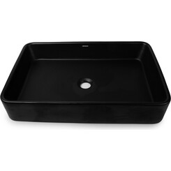 Умывальник 61 см Newarc Aqua 9461B-M (черный матовый), фото 