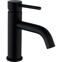 Смеситель для умывальника Asignatura Delicate 15501602 (черный матовый), фото 