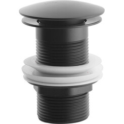 Донный клапан без перелива Asignatura 45513902 (черный матовый), фото 