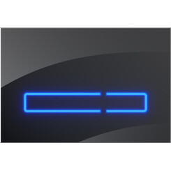 Клавиша для инсталляции Am.Pm Touchless Pro I0450A38 (сенсорная, черная), фото 