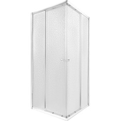 Душевая кабина без поддона Qtap Presto CRM1088SP5 (PRECRM1088SP5, 80x80 см, профиль хром, стекло матовое), фото 