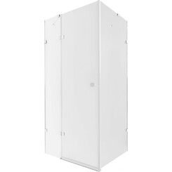 Душевая кабина без поддона 100x80 см Qtap Capricorn CRM1018RC6 (CAPCRM1018RC6, профиль хром, стекло прозрачное), фото 