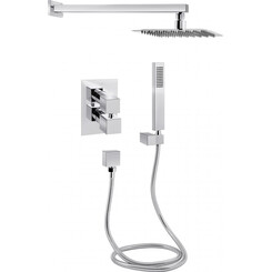 Термостатическая душевая система скрытого монтажа Qtap Aqauarius 65T103NGC, фото 