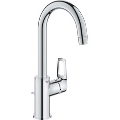 Змішувач для раковини високий Grohe BauLoop New L-Size 23763001 (з донним клапаном), фото 