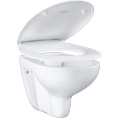 Подвесной унитаз Grohe Lecico Perth EURO plus 491606045 (с крышкой-сиденьем SoftClose), фото 