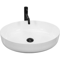 Раковина Rea Queen White REA-U1223 (55x41.5 см, чаша), Колір виробника: білий, фото 