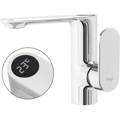 Змішувач для умивальника Rea Mils REA-B2000 (з LCD дисплеєм), фото 