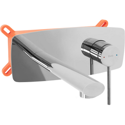 Змішувач прихованого монтажу для умивальника Rea Oval Chrome+Box REA-B5124 (внутрішня частина в комплекті), фото 