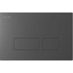 Клавиша смыва Am.Pm Pro S I047038 (черная матовая, пневматическая), фото 