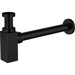 Сифон для умывальника Volle 9000.094104 de la noche (черный матовый, бутылочный), фото 