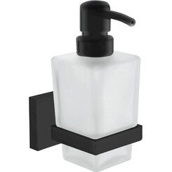Дозатор для жидкого мыла Volle Cuadro 2536.230104 de la noche (черный матовый, настенный), фото 