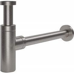Сифон для умывальника Volle 9000.094202 (никель матовый, бутылочный), фото 