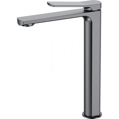 Высокий смеситель для умывальника Volle Solo 1510.011305 (графитовый), фото 