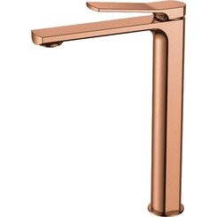 Высокий смеситель для умывальника Volle Solo 1510.011321 (бронзовый), фото 