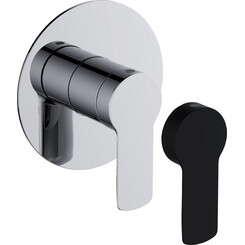 Смеситель скрытого монтажа для душа Volle Libra 1521.100201 (внутренняя часть в комплекте), Цвет производителя: хром, фото 