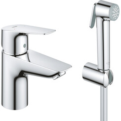Смеситель для умывальника Grohe QuickFix StartEdge S-Size 23773001 (с гигиеническим душем), фото 