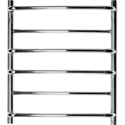 Водяной полотенцесушитель Navin Омега 00-015020-5060 (500x600), Доступные размеры: 500 x 600, Цвет производителя: хром, Подключение полотенцесушителя: нижнее, фото 