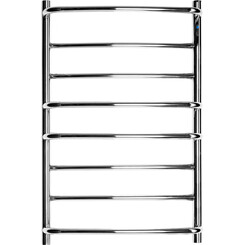 Водяной полотенцесушитель Navin Омега 00-015020-5080 (500x800), Доступные размеры: 500 x 800, Цвет производителя: хром, Подключение полотенцесушителя: нижнее, фото 