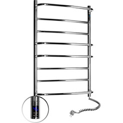 Электрический полотенцесушитель Navin Омега Sensor 10-015033-5380 (530x800, правый, сенсорный, с таймером), Доступные размеры: 530 x 800, Цвет производителя: хром, Подключение полотенцесушителя: правое, фото 