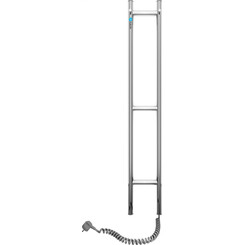 Электрический полотенцесушитель Navin Силуэт 10-017020-0110 (160x1000, правый), фото 