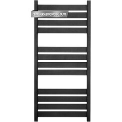 Водяной полотенцесушитель Navin Largo 00-244050-5012 (500x1200, черный муар), Доступные размеры: 500 x 1200, Цвет производителя: черный муар, фото 
