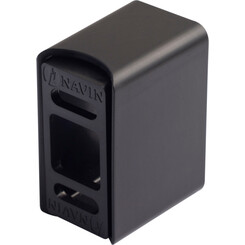 Комплект для скрытого подключения полотенцесушителя Navin 24-622630-5030 (чёрный, универсальный), фото 