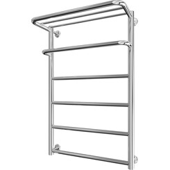 Водяной полотенцесушитель Mario Hotel 1.3.4200.01.P (4820111351992, 800x530, хром/сатин/белый глянец/черный матовый/графит/золото/бронза, с полкой), фото 