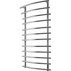 Водяной полотенцесушитель Mario Марио 1.1.0703.01.P (4820111350155, 1200x630, хром/белый глянец/черный матовый), фото 