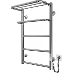 Электрический полотенцесушитель Mario Hotel-I TR 2.3.6200.11.P (4820111356652, 650x430, хром/сатин/белый глянец/черный матовый/графит/золото/бронза, универсальный, с таймером), фото 