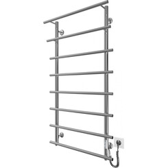 Электрический полотенцесушитель Mario Марио-I TR 2.3.6402.11.P (4820111356690, 1100x630, хром/белый глянец/черный матовый, универсальный, с таймером), фото 