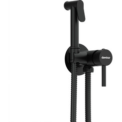 Гигиенический душ со смесителем Damixa Option 217000000 (черный матовый), фото 