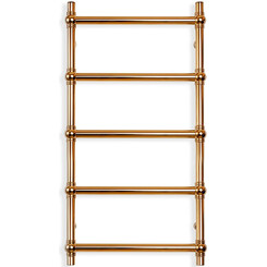 Водяной полотенцесушитель Navin Ретро 00-440030-5010 (500x1000, золотой), Доступные размеры: 500 x 1000, Цвет производителя: золото, Подключение полотенцесушителя: нижнее, фото 