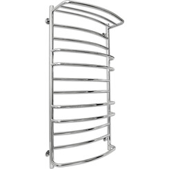 Водяной полотенцесушитель Laris Евромикс П12 71207663 (500x1200, хром/белый/черный/золото/бронза, с полкой), фото 