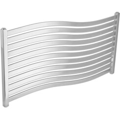 Водяной полотенцесушитель Laris Серфинг П11 73207287 (500x1000, хром/белый/черный), фото 