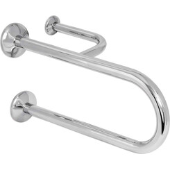 Поручень Laris 42002001 (настінний, з правим упором), фото 