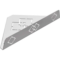 Полка в ванную Laris Retro L 78000009 (30x15 см, настенная, угловая), фото 